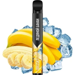 Одноразка Brusko Go Ice Banana (Лед Банан) 800