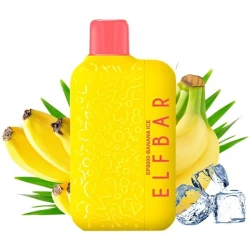 Одноразка Elf Bar Banana Ice (Банан Лед) EP8000