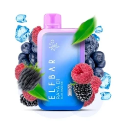Одноразка Elf Bar Blue Razz Ice (Ягідний Лимонад Лід) RAYA D1 13000
