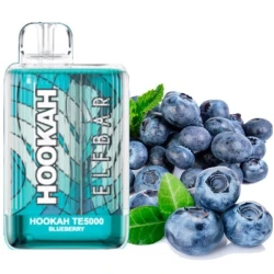 Одноразка Elf Bar Blueberry (Черника) TE5000 Hookah