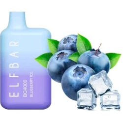 Одноразка Elf Bar Blueberry Ice (Чорниця Лід) BC 4000