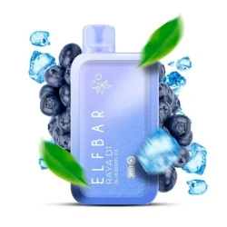 Одноразка Elf Bar Blueberry Ice (Чорниця Лід) RAYA D1 13000