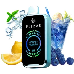 Одноразка Elf Bar Blueberry Razz Lemon (Чорниця Малина Лимонад) FS18000