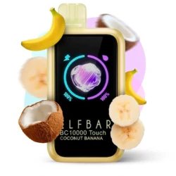 Одноразка Elf Bar Coconut Banana (Кокос Банан) BC 10000 Touch