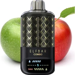 Одноразка Elf Bar Combo Apple & Double Apple Shisha (Яблоко & Анисовое Яблоко) 25000