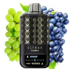 Одноразка Elf Bar Combo Green Grape & Grape (Зелёный Виноград & Виноград) 25000