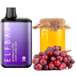 Одноразка Elf Bar Grape Honeydew (Виноградный медонос) BC5000 ULTRA