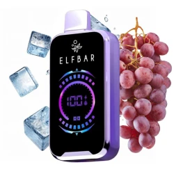 Одноразка Elf Bar Grape Ice (Виноград Лід) FS18000