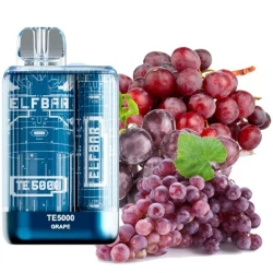 Одноразка Elf Bar Grape (Виноград) TE5000