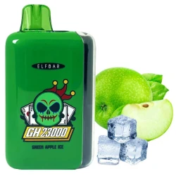 Одноразка Elf Bar Green Apple Ice (Зелене Яблуко Лід) GH23000