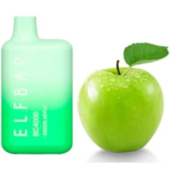Одноразка Elf Bar Green Apple (Зелене Яблуко) BC4000