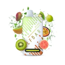 Одноразка Elf Bar Kiwi Passion Fruit Guava (Ківі Маракуйя Гуава) BC 18000