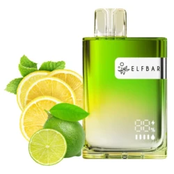 Одноразка Elf Bar Lemon Lime (Лимон Лайм) CR8000