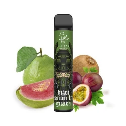 Одноразка Elf Bar Lux Kiwi Passion Fruit Guava (Ківі Маракуя Гуава) 1500
