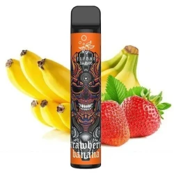 Одноразка Elf Bar Lux Strawberry Banana (Полуниця Банан) 1500