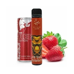 Одноразка Elf Bar Lux Strawberry Energy (Полуничний Енергетик) 1500