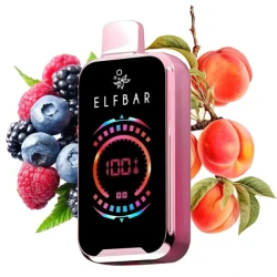 Одноразка Elf Bar Peach Berry (Персик Ягоди) FS18000