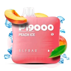 Одноразка Elf Bar Peach Ice (Персик Лід) PI 9000