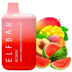 Одноразка Elf Bar Peach Mango Watermelon (Персик Манго Арбуз) BC5000