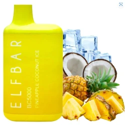 Одноразка Elf Bar Pineapple Coconut Ice (Ананас Кокос Лёд) BC5000
