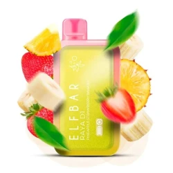 Одноразка Elf Bar Pineapple Strawberry Banana (Ананас Полуниця Банан) RAYA D1 13000