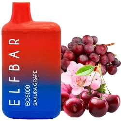 Одноразка Elf Bar Sakura Grape (Сакура Виноград) BC5000