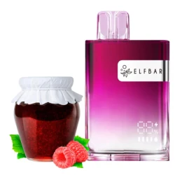 Одноразка Elf Bar Sour Raspberry Jam (Кисла Малина Джем) CR8000