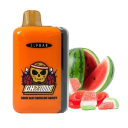 Одноразка Elf Bar Sour Watermelon Candy (Кислий Кавун Цукерки) GH23000