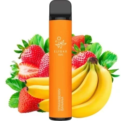 Одноразка Elf Bar Strawberry Banana (Банан Полуниця) 1500