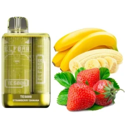 Одноразка Elf Bar Strawberry Banana (Банан Клубника) TE5000