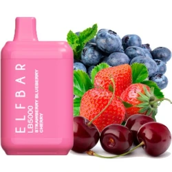 Одноразка Elf Bar Strawberry Blueberry Cherry (Полуниця Чорниця Вишня) LB5000