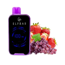 Одноразка Elf Bar Strawberry Grape (Полуниця Виноград) FS18000