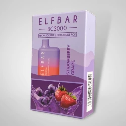 Одноразка Elf Bar Strawberry Grape (Полуниця Виноград) ВС 3000