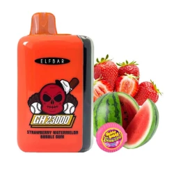 Одноразка Elf Bar Strawberry Watermelon Bubble Gum (Полуниця Кавун Жуйка) GH23000