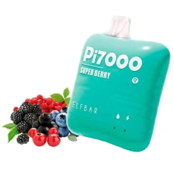 Одноразка Elf Bar Super Berry (Супер Ягоди) PI 7000