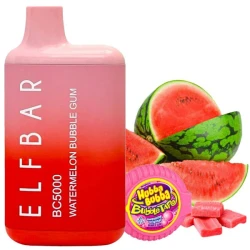 Одноразка Elf Bar Watermelon Bubble Gum (Арбуз Жвачка) BC5000