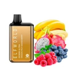 Одноразка Elf World Dragon Fruit Banana Berry (Драгонфрут Банан Ягоды) DC5000 ULTRA