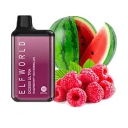 Одноразка Elf World Raspberry Watermelon (Малина Арбуз) DC5000 ULTRA