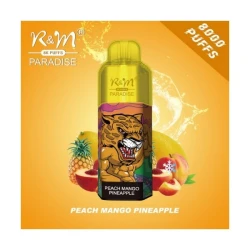 Одноразка R&M Legend Peach Mango Pineapple (Персик Манго Ананас) 8000