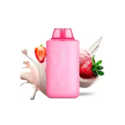 Одноразка Vozol Star Strawberry Ice Cream (Клубника Мороженое Лед) 7000