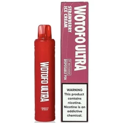 Одноразка Wotofo Ultra Strawberry Ice Cream (Клубничное Морожено) 3000