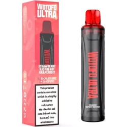 Одноразка Wotofo Ultra Strawberry Raspberry Grapefruit (Клубника Малина Грейпфрут) 3000