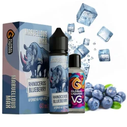 Органічна Рідина - Marvellous Max Rhinoceros Blueberry (Чорниця) 60 МЛ 3 МГ Набір