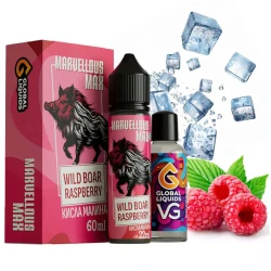 Органічна Рідина - Marvellous Max Wild Boar Raspberry (Кисла Малина) 60 МЛ 3 МГ Набір
