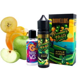 ОНабор Органической Жидкости Marvellous Summer Vibes - Apple Punch (Яблочный Пунш) 60 Мл 3 Мг
