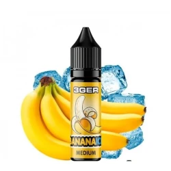 Сольова Рідина 3GER Salt - Banana 15 МЛ 50 МГ (Банан)
