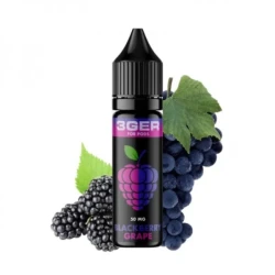Сольова Рідина 3GER Salt - Blackberry Grape 15 МЛ 50 МГ (Ожина Виноград)
