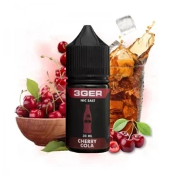 Сольова Рідина 3GER Salt - Cherry Cola 30 МЛ 50 МГ (Вишня Кола)