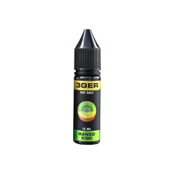 Сольова Рідина 3GER Salt - Mango Kiwi 15 МЛ 50 МГ (Манго Ківі)