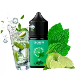 Сольова Рідина 3GER Salt - Mojito 30 МЛ 50 МГ (Мохіто)